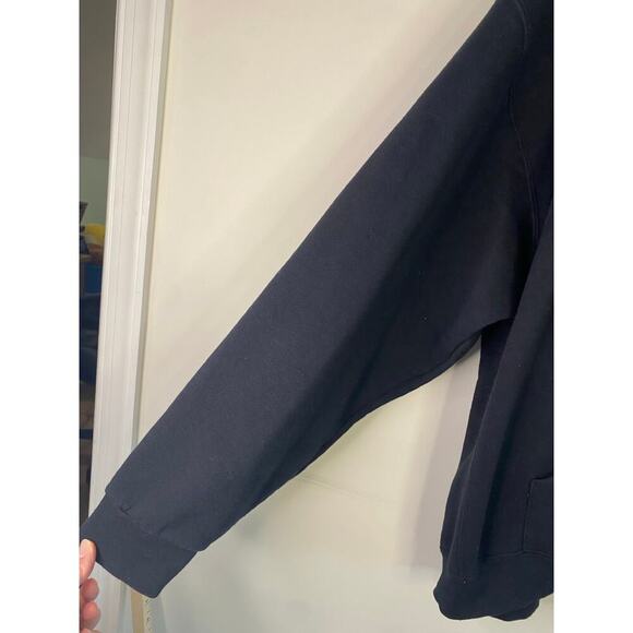 Mens Towson University Black Hooded Sweatshirt Size 3XL Tigers College - Picture 6 of 16